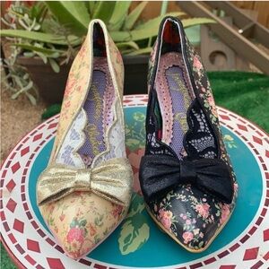 Irregular Choice Marma lady floral lace heels
